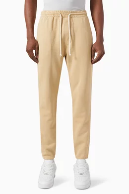 Buy Kith Neutral Williams I Sweatpants in Cotton for Men in Oman