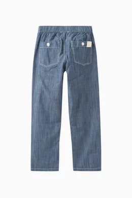 Bonpoint Connell cotton trousers - Blue