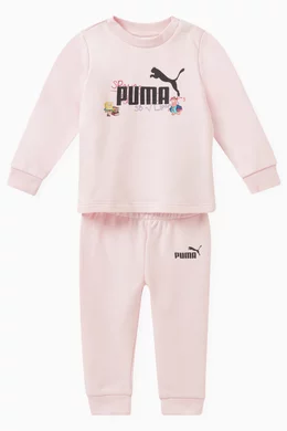 Puma tracksuit pink outlet