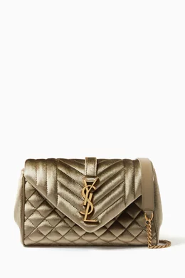 Ysl green velvet bag top