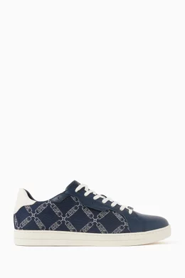 Michael kors canvas best sale sneakers