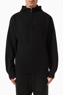 Burberry zip front deals hooded sweatshirt