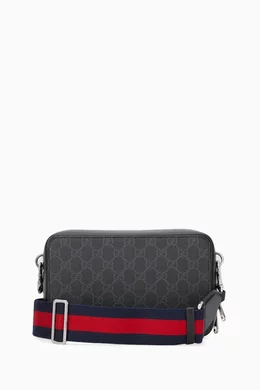 Supreme shoulder bag on sale leather