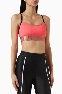 Buy P.E. Nation Pink Verbena Sports Bra in Stretch Nylon for Women