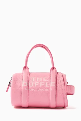 Pink mini duffle bag discount