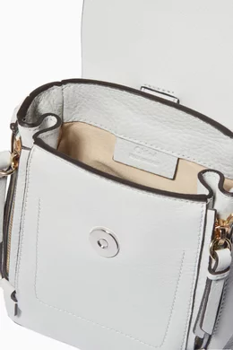 chloe faye mini backpack airy grey Buy Chloé Blue Airy-Grey Mini Faye Suede Backpack For Women Online