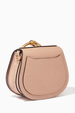 Buy Chloe Neutral Biscotti Beige Small Nile Bracelet Bag For Women Online Ounass Oman