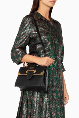 Prada cahier top handle discount