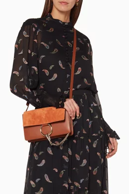 Faye Shoulder Bag Chloe Faye Tobacco Buy Chloé Brown Classic
