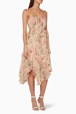 white christmas dresses Zimmermann - Anneke Cut-Out Dress