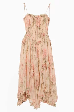 Prima hydrangea floating dress outlet