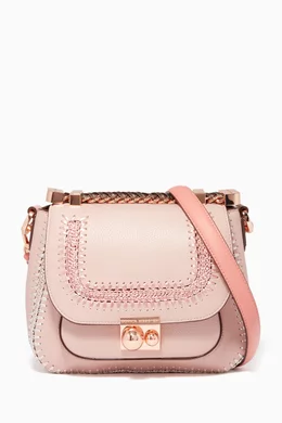 Buy Sophia Webster Pink Antique-Rose Eloise Shoulder Bag For Women 
