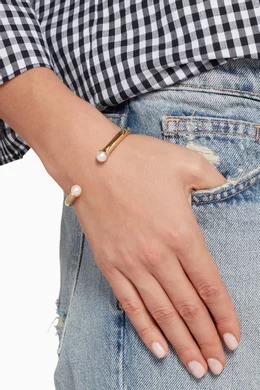 Buy Vita Fede Gold Gold Andrea Pearl Bracelet For Women Online Ounass Oman