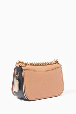 Buy Coach Neutral Apricot Colourblock Swagger 20 Shoulder Bag For