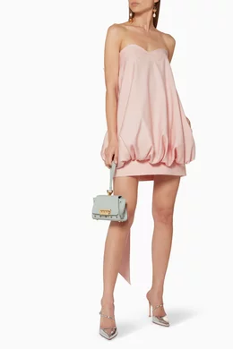 Buy Valentino Garavani Pink Light-Pink Strapless Mini Dress For Women  Online | Ounass Oman