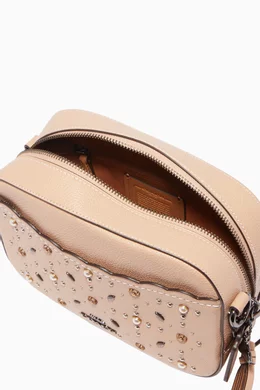 Buy Coach Brown Beechwood Prairie Rivets Camera Shoulder Bag For Women Online Ounass Oman