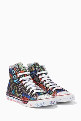Vetements graffiti sneakers on sale