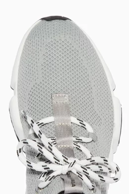 Buy Balenciaga Grey Grey Lace-Up Speed Sneakers For Women Online