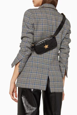 Buy Stella McCartney Color Black Stella Star Belt Bag Online for Women Ounass Oman