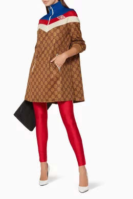Buy Gucci Neutral Camel-Brown GG Technical Jersey Dress For Women Online |  Ounass Oman