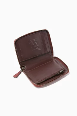 Buy Coach Red Coach X Selena Gomez Crystal Embellished Selena Small Zip Around Wallet For Women Online Ounass Oman