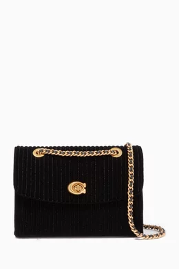 Coach velvet parker new arrivals