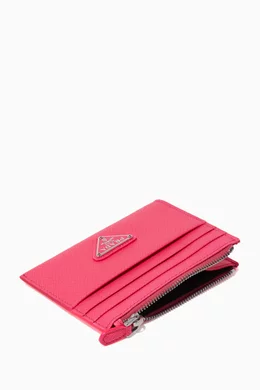 Prada neon card holder sale