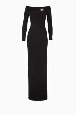Buy Solace London Black Black Lolita Gown For Women Online Ounass Oman