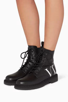 Vltn combat boots top
