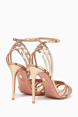 Gold sequin sandals store