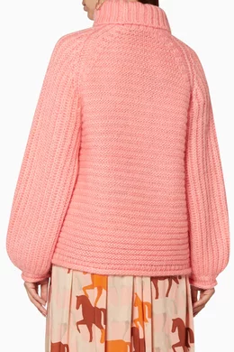 Buy Stine Goya Pink Pink Mohair Nicholas Sweater For Women Online Ounass Oman
