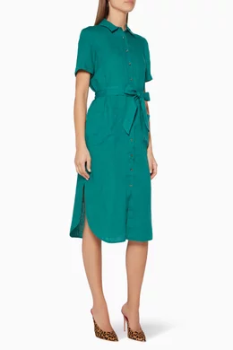 Whistles montana shirt dress on sale