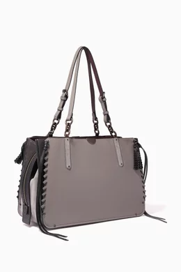 Buy Coach Grey Heather Grey Whipstitch Dreamer 36 Tote Bag For Women Online Ounass Oman