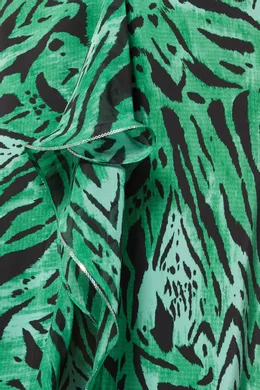 rixo lucy dress green Losanna Satin Gown in Forest Green main image 1