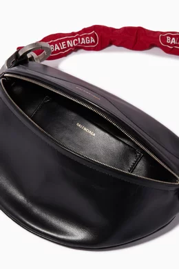 Buy Balenciaga Black Black Souvenir Bike Chain Belt Bag For Women Online Ounass Oman
