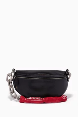 Balenciaga souvenir bag covered chain shop