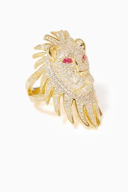 Apm monaco lion ring shop