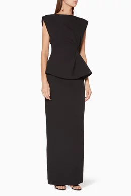 Buy Rachel Gilbert Black Black Adelaide Gown For Women Online Ounass Oman