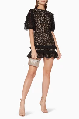 Keepsake timeless lace mini dress clearance