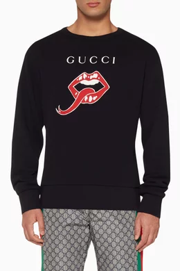 Gucci mouth tee clearance