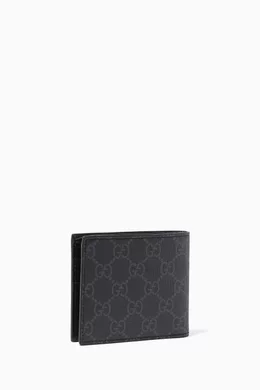Wolf print gg supreme wallet on sale