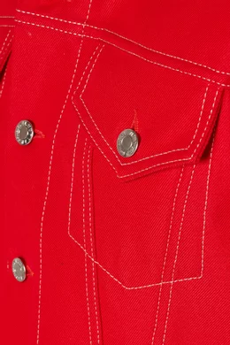 Helmut lang red coat shop