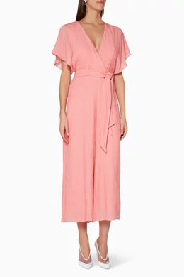 Buy Keepsake The Label Pink Pastel Pink Faithful Jumpsuit For Women Online Ounass Oman