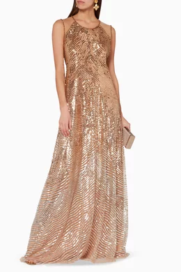green emerald velvet dress Gold Rush Floor-Length Dress
