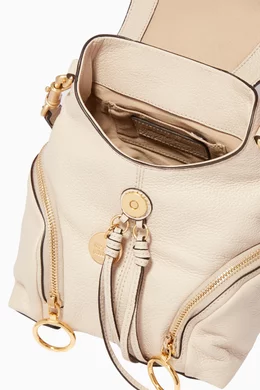 Buy See By Chloe Grey Cement Beige Small Olga Backpack For Women Online Ounass Oman