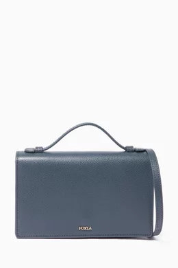 Buy Furla Blue Ardesia Incanto Cross Body Bag For Women Online Ounass Oman