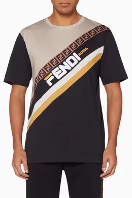 Fendi roma t shirt fila deals