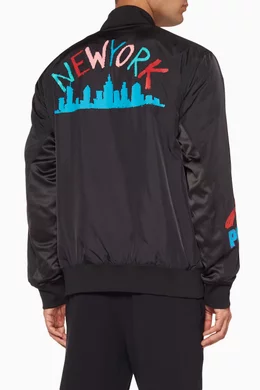 Buy PUMA Select Black Black Bradley Theodore Bomber Jacket For Men Online Ounass Oman