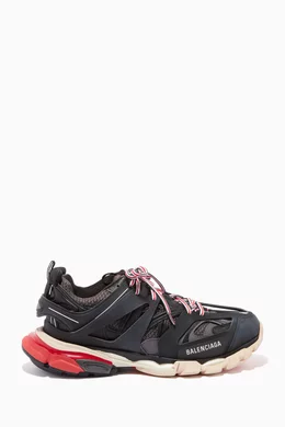 Buy Balenciaga Black Tess S. Gomma Track Sneakers For Men Online Ounass Oman