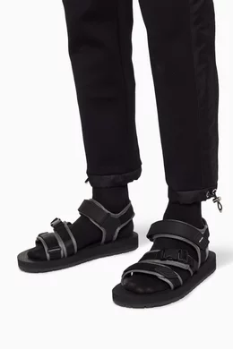 ASOS Tech dwecir Sandal in Black